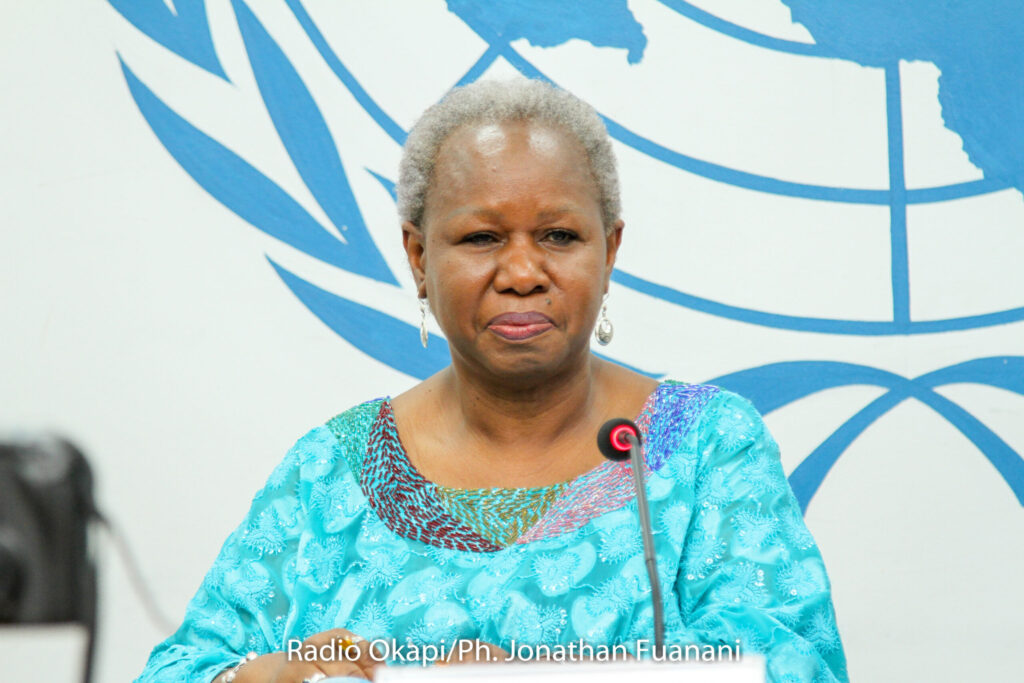 Washington-Doha : Bintou Keita insiste sur le respect des engagements et la protection des civils Bintou Keita - ONU RDC - Hekima News