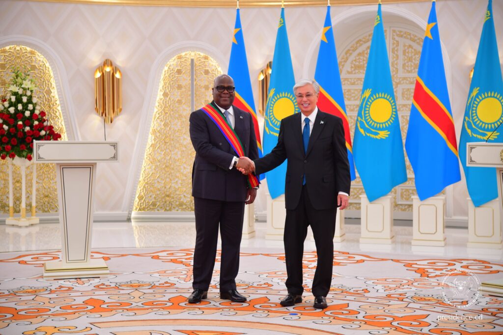 Félix Tshisekedi au kazakhstan - Hekima News