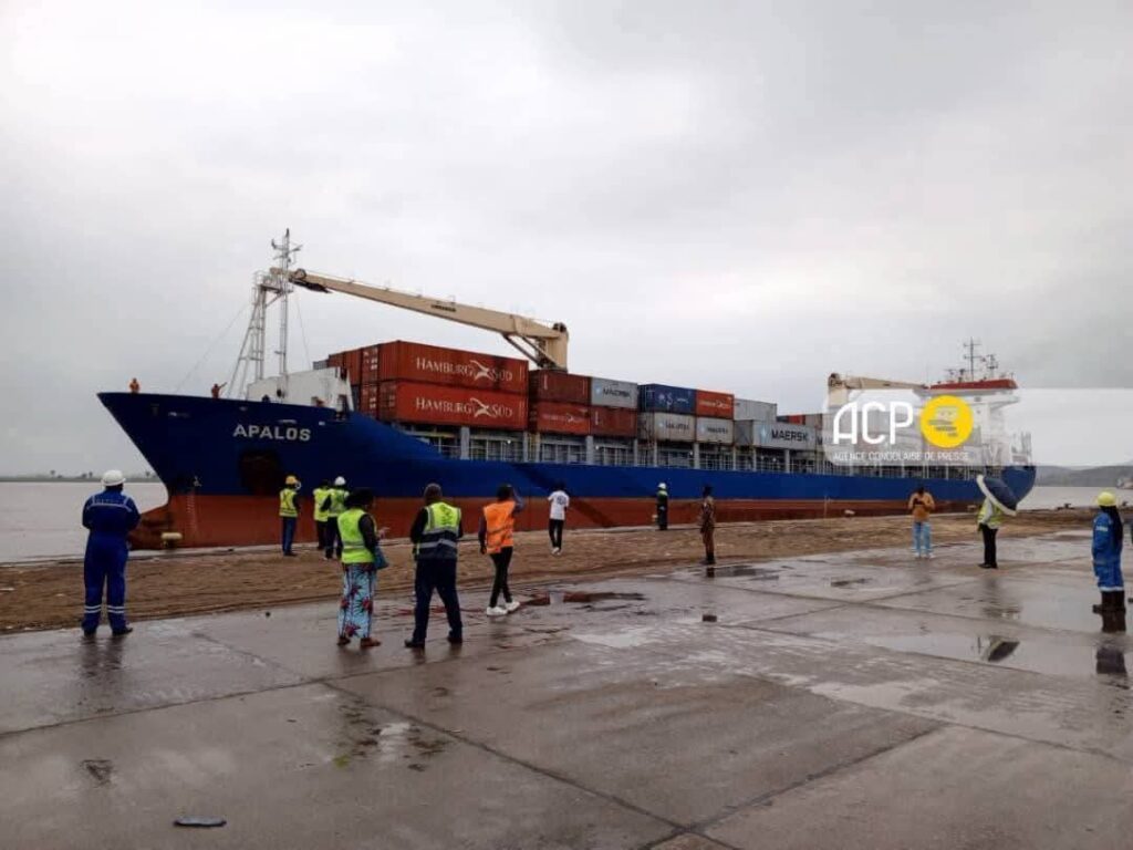 Retour du port de Boma : Maersk relance ses activités après plus de 10 ans d’absence Port de BOMA - RDC