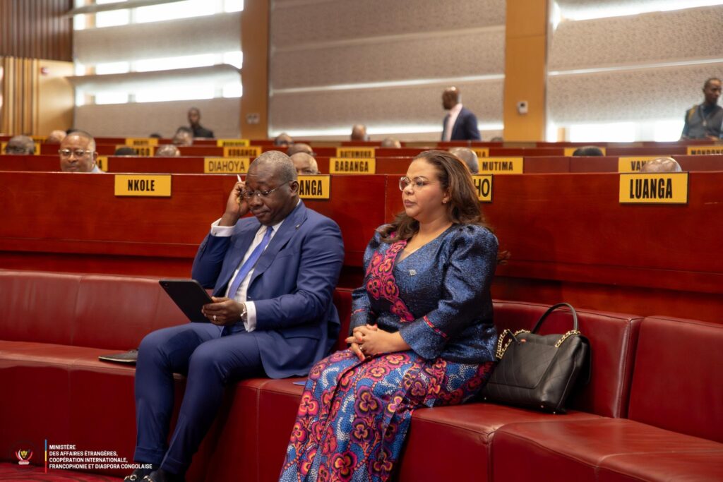 Thérèse Kayikwamba Wagner porte les accords de paix avec le Rwanda et le partenariat avec les USA devant le Sénat